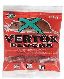 Rat Poison | Vertox Wax Blocks